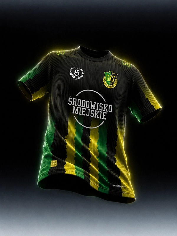 [PREORDER] T-shirt Match Jersey GKS Jastrzębie & Środowisko Miejskie - Black - Limited edition