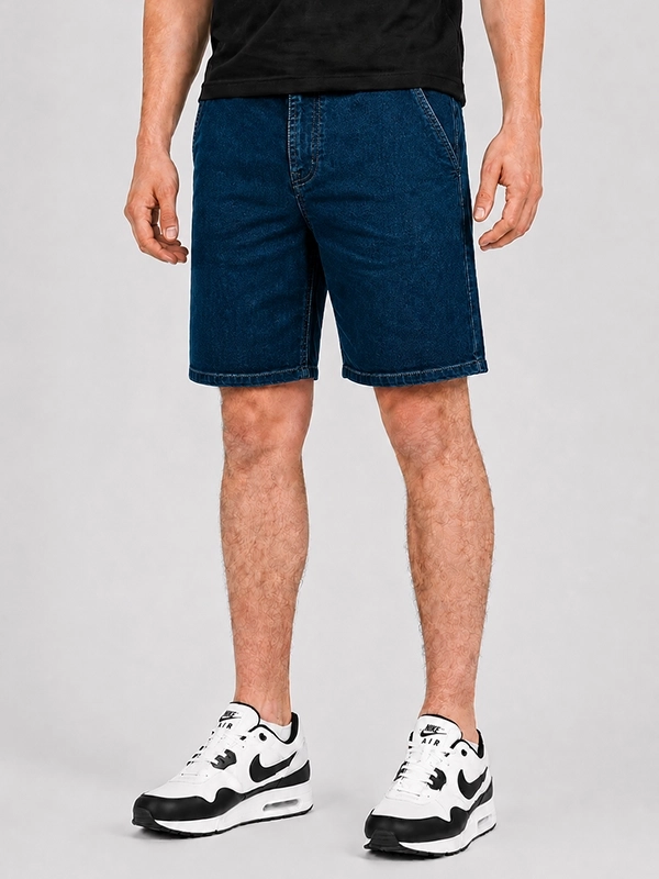 Krótkie Spodenki Jeansowe "Classic Icon" Niebieskie za 169,00 zł