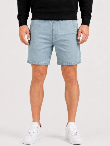 "Laur" Light Blue Denim Shorts for 169.00 PLN 2
