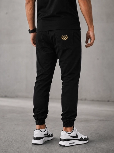 Pants Jogger "Laur Icon" Black / Gold for 199.00 PLN