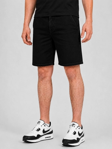 Krótkie Spodenki Jeansowe "Classic Icon" Czarne / Białe za 169,00 zł 2