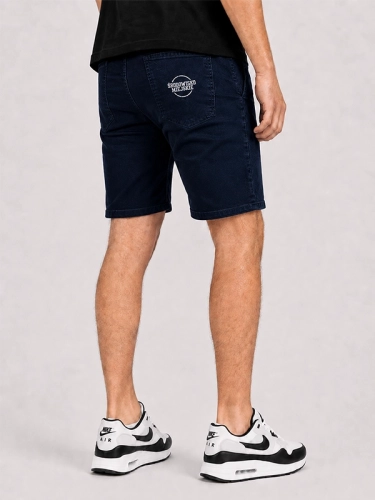 Krótkie Spodenki Jeansowe "Classic Icon" Ciemne Niebieskie za 169,00zł