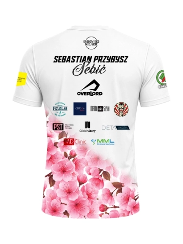 [PREORDER] Koszulka Sportowa Mesh "Team Przybysz" - biała za 139,00 zł 2