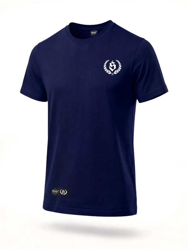 T-shirt "Laur" - navy for 99,00 PLN