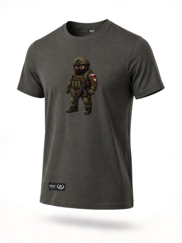 Koszulka "Solider bear" - grafitowa za 119,00 zł