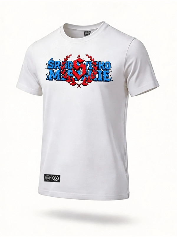 T-shirt "Essential Blue Red" - white for 119,00 PLN