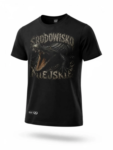 T-shirt "Crocodile" - black for 119,00 PLN