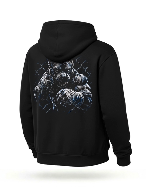Bluza z kapturem "Beast mode" - czarna za 269,00 zł