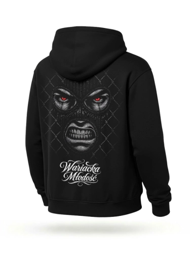 Hoodie "Wariacka Młodość" - Black for 269,00 PLN