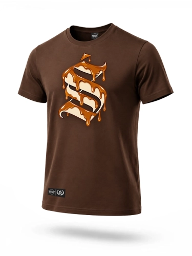 T-shirt "Caramel Icon" - brown for 119,00 PLN
