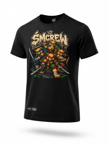 Koszulka "Ninja Bear" - czarna za 119,00 zł