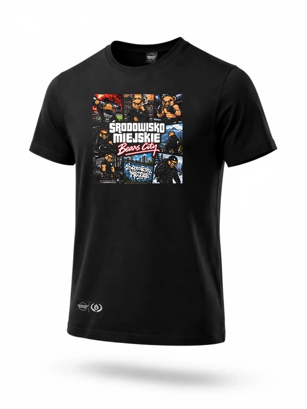 T-shirt "ŚM: Bears City" - black for 119,00 PLN