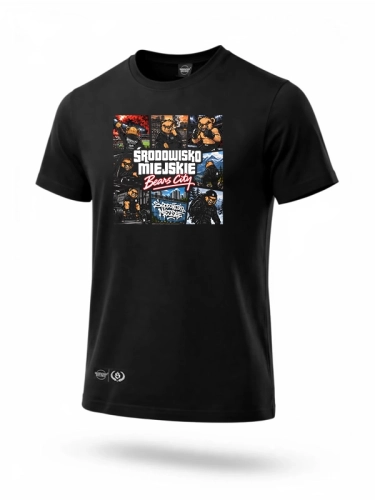 T-shirt "ŚM: Bears City" - black for 119,00 PLN
