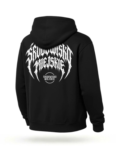 Bluza z kapturem "Hardcore" - czarna za 249,00 zł