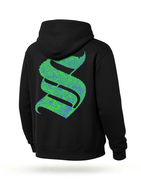 Hoodie "ŚM Flora" - black for 249,00 PLN