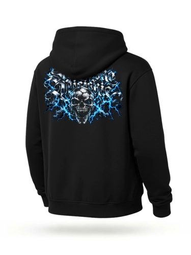 Bluza z kapturem "Skuball" - czarna za 249,00 zł