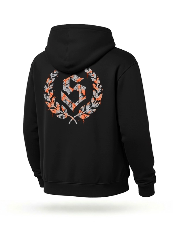 Bluza z kapturem "Laur magma" - czarna za 249,00 zł