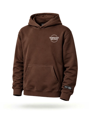 Bluza z kapturem "Classic" - Brązowa za 269,00 zł