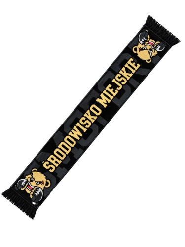 Scarf "Fighter Bear" - black  for 69,00 PLN