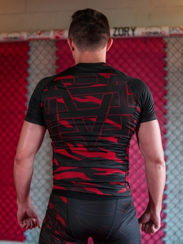 Rashguard "Classic" - Czarno/Czerwony SM_922 Środowisko Miejskie 2