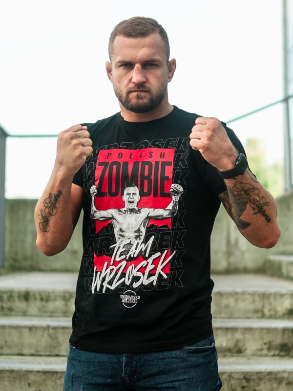 T-shirt "Środowisko Miejskie & Marcin "Polish Zombie" Wrzosek" - Black SM_949 Środowisko Miejskie T-SHIRTS