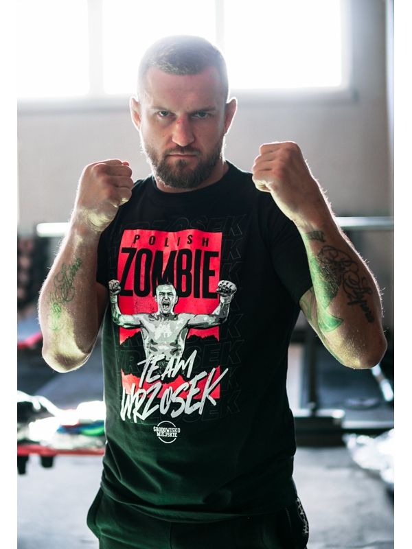 T-shirt "Środowisko Miejskie & Marcin "Polish Zombie" Wrzosek" - Black SM_949 Środowisko Miejskie T-SHIRTS