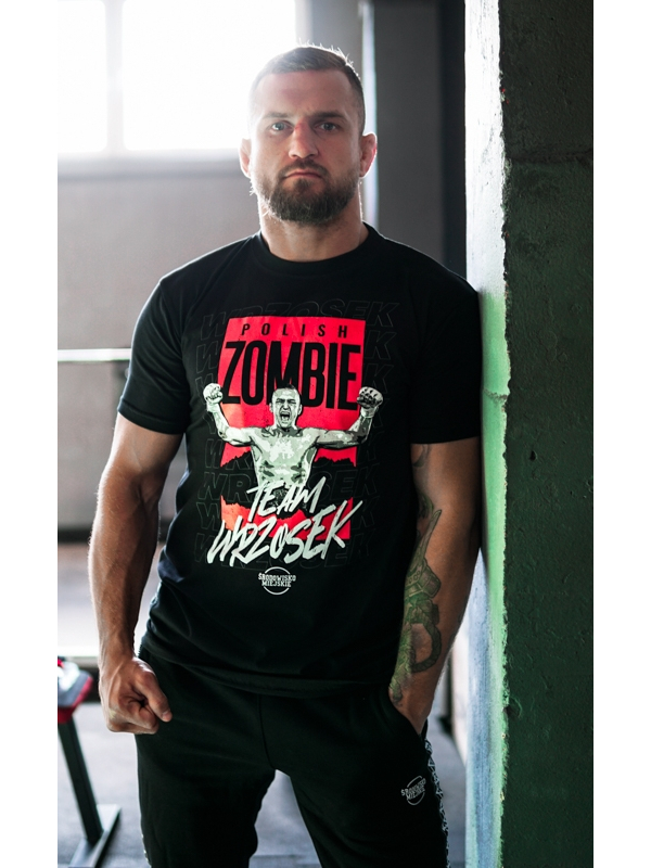 T-shirt "Środowisko Miejskie & Marcin "Polish Zombie" Wrzosek" - Black SM_949 Środowisko Miejskie T-SHIRTS