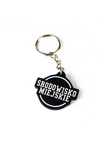 Key rings "Classic" - Black/White SM_225 Środowisko Miejskie KEY RINGS