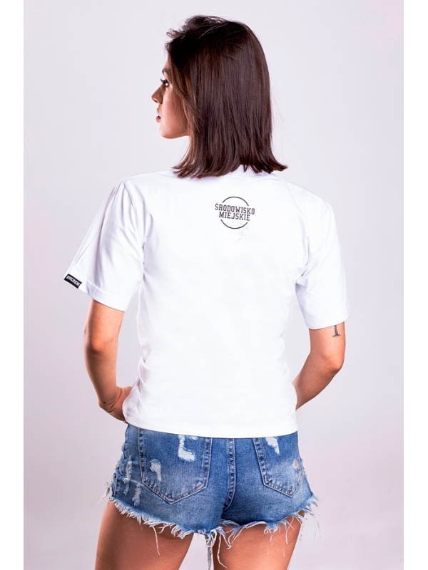 T-Shirt "Wariacka Młodość" - White SM_269 Środowisko Miejskie T-SHIRTS