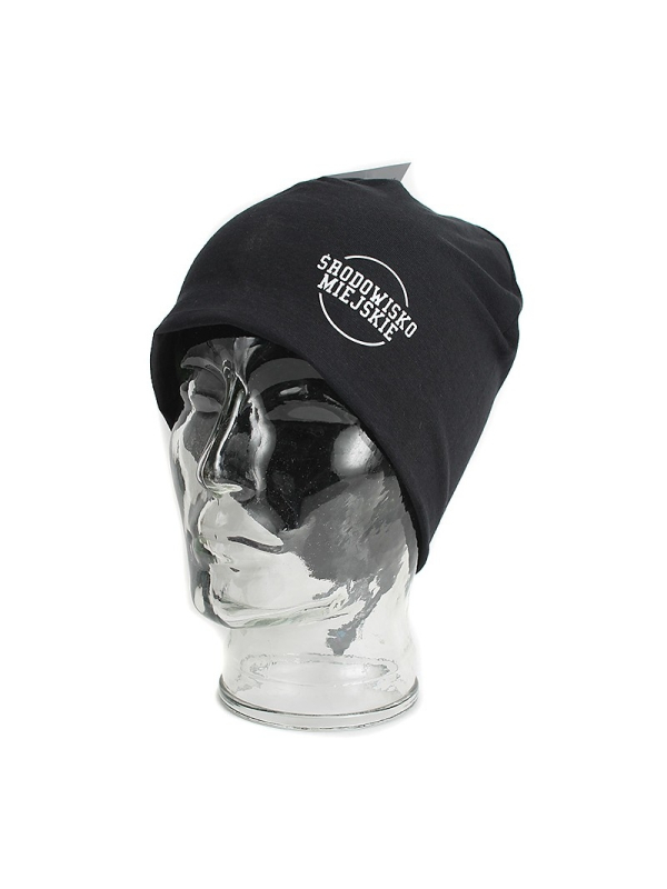 Winter hat "Classic" - Black / White SM_453 Środowisko Miejskie WINTER HATS