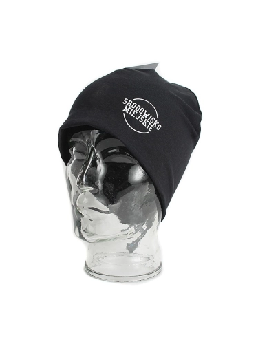 Winter hat "Classic" - Black / White SM_453 Środowisko Miejskie WINTER HATS