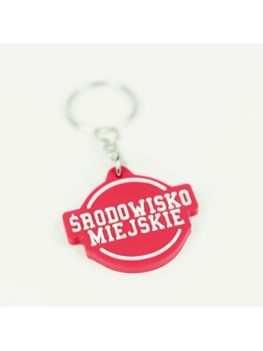 Key rings "Classic" - Red SM_827 Środowisko Miejskie KEY RINGS 2