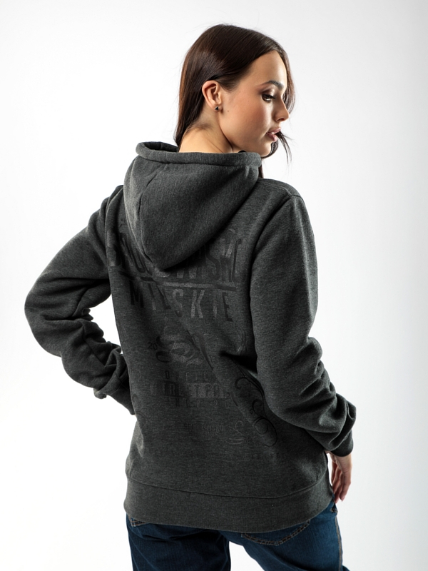 Hoodie "Theme" - Graphite/Black SM_608 Środowisko Miejskie HOODIE