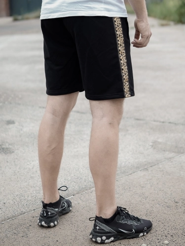 Shorts "Lampas" - Black / Gold SM_1038 Środowisko Miejskie SWEAT SHORTS 2
