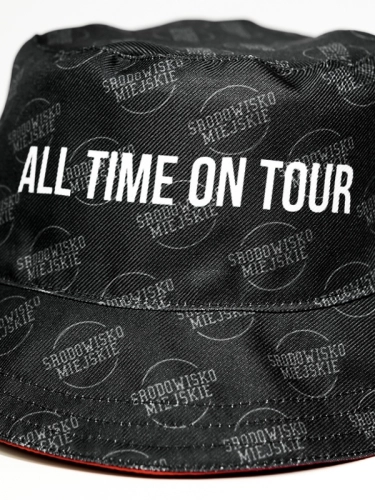 Bucket hat "All time on tour" - Black SM_1063 Środowisko Miejskie CAPS 2