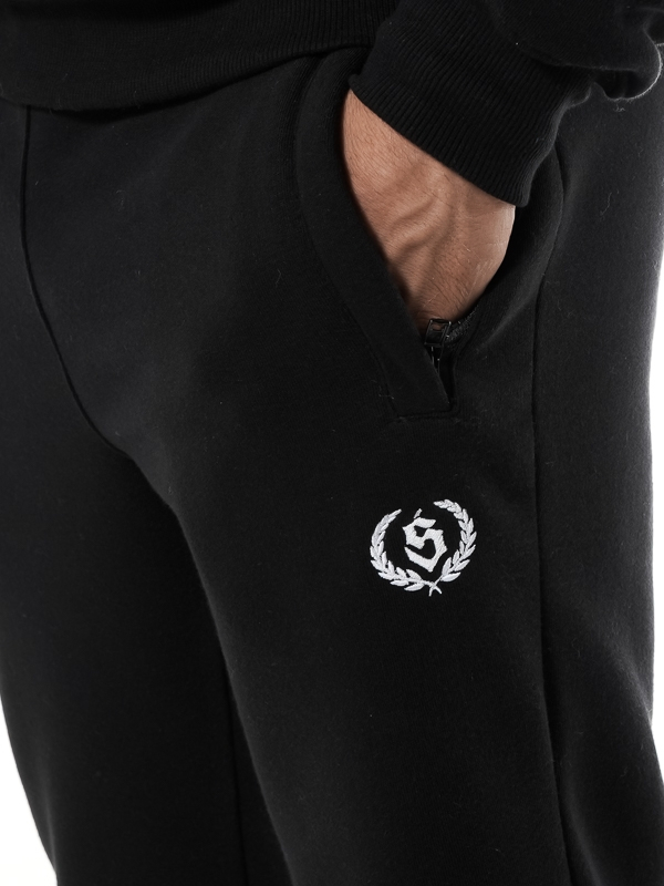 Sweatpants "Laur" - Black SM_1065 Środowisko Miejskie SWEATPANTS