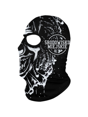 Balaclava - "Clown" - Black / White SM_1117 Środowisko Miejskie BALACLAVAS 2