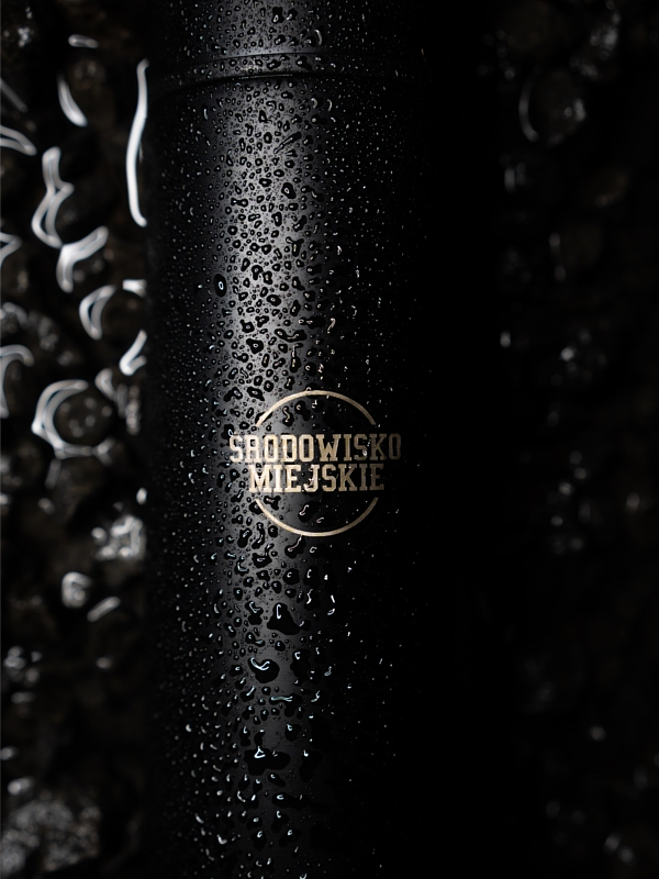 Termos "Classic" - Czarny - 500ml SM_1132 Środowisko Miejskie