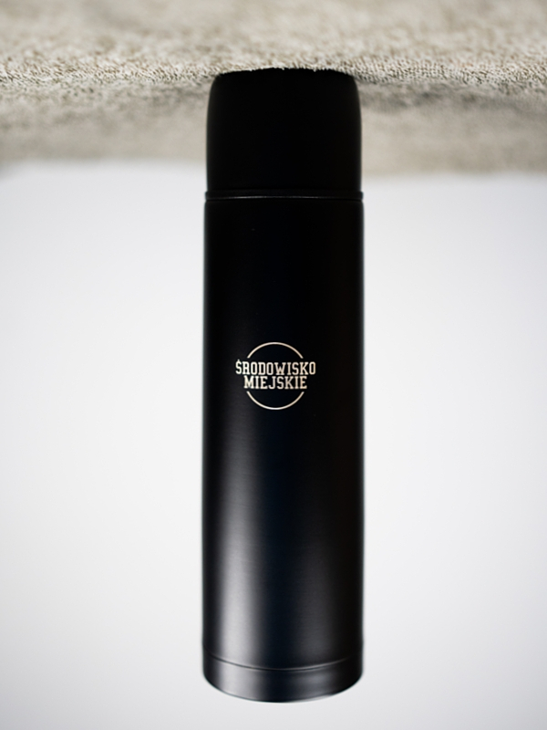 Termos "Classic" - Czarny - 500ml SM_1132 Środowisko Miejskie