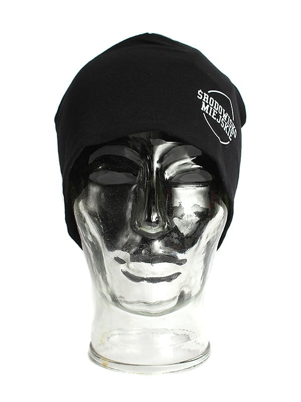 Winter hat "Classic" - Black / White SM_453 Środowisko Miejskie WINTER HATS