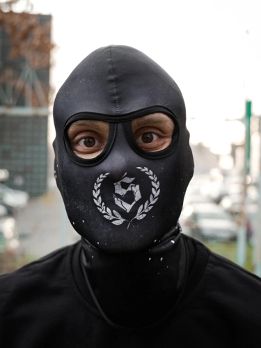 Balaclava - "Laur small" - Black SM_1119 Środowisko Miejskie BALACLAVAS