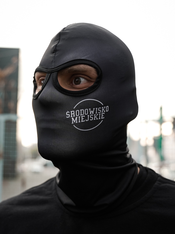 Balaclava - "Classic" - Black / White SM_1118 Środowisko Miejskie BALACLAVAS