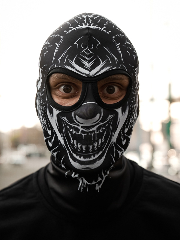 Kominiarka - "Clown" - Czarny SM_1117 Środowisko Miejskie