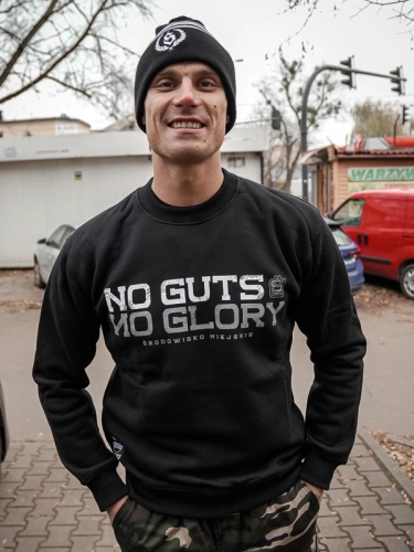 Bluza "Ninja" - Black SM_482 Środowisko Miejskie CREWNECK 2