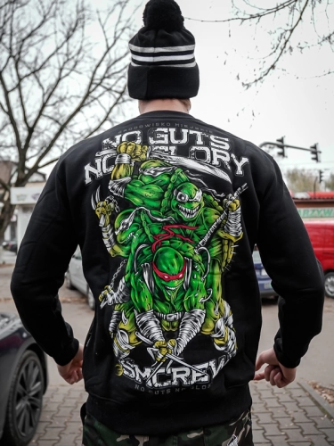 Bluza "Ninja" - Czarna SM_482 Środowisko Miejskie