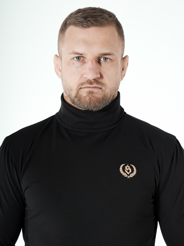 Golf "Laur" - Black / Gold SM_1139 Środowisko Miejskie T-SHIRTS