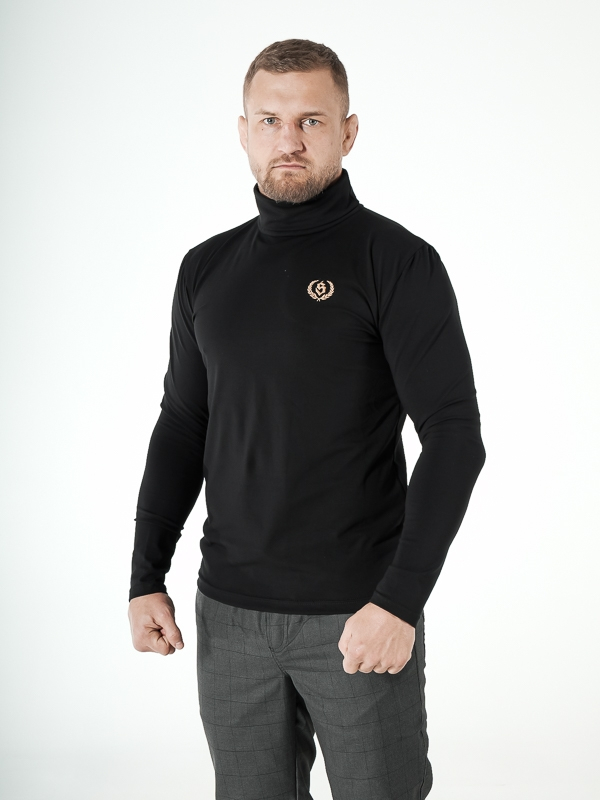 Golf "Laur" - Black / Gold SM_1139 Środowisko Miejskie T-SHIRTS
