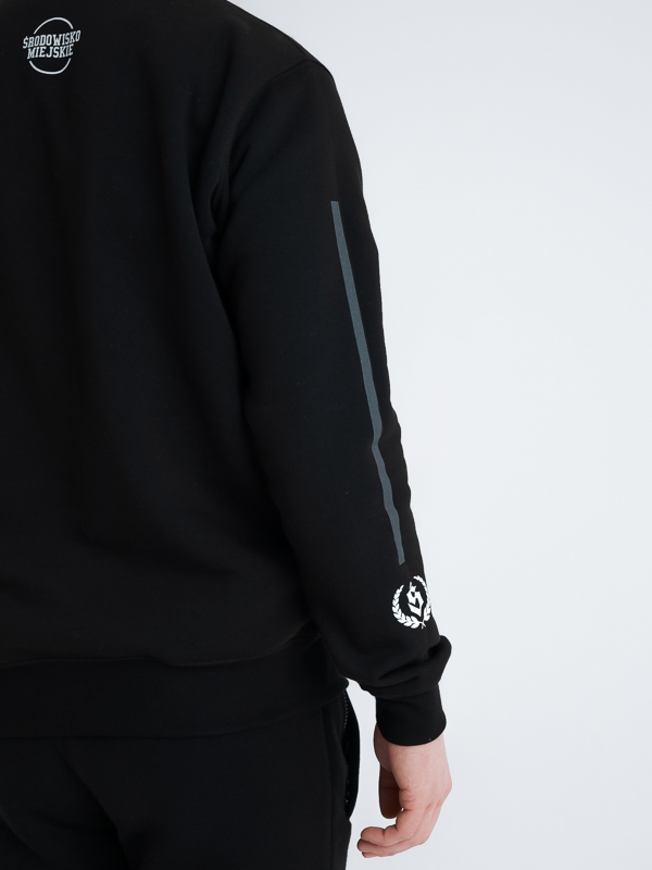 Crewneck "Freshline" - Black SM_1171 Środowisko Miejskie CREWNECK