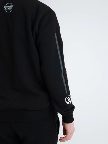 Crewneck "Freshline" - Black SM_1171 Środowisko Miejskie CREWNECK