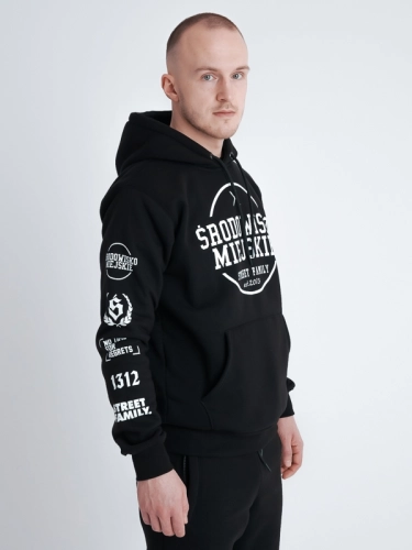 Hoodie "Classic mood" - Black SM_1173 Środowisko Miejskie HOODIE